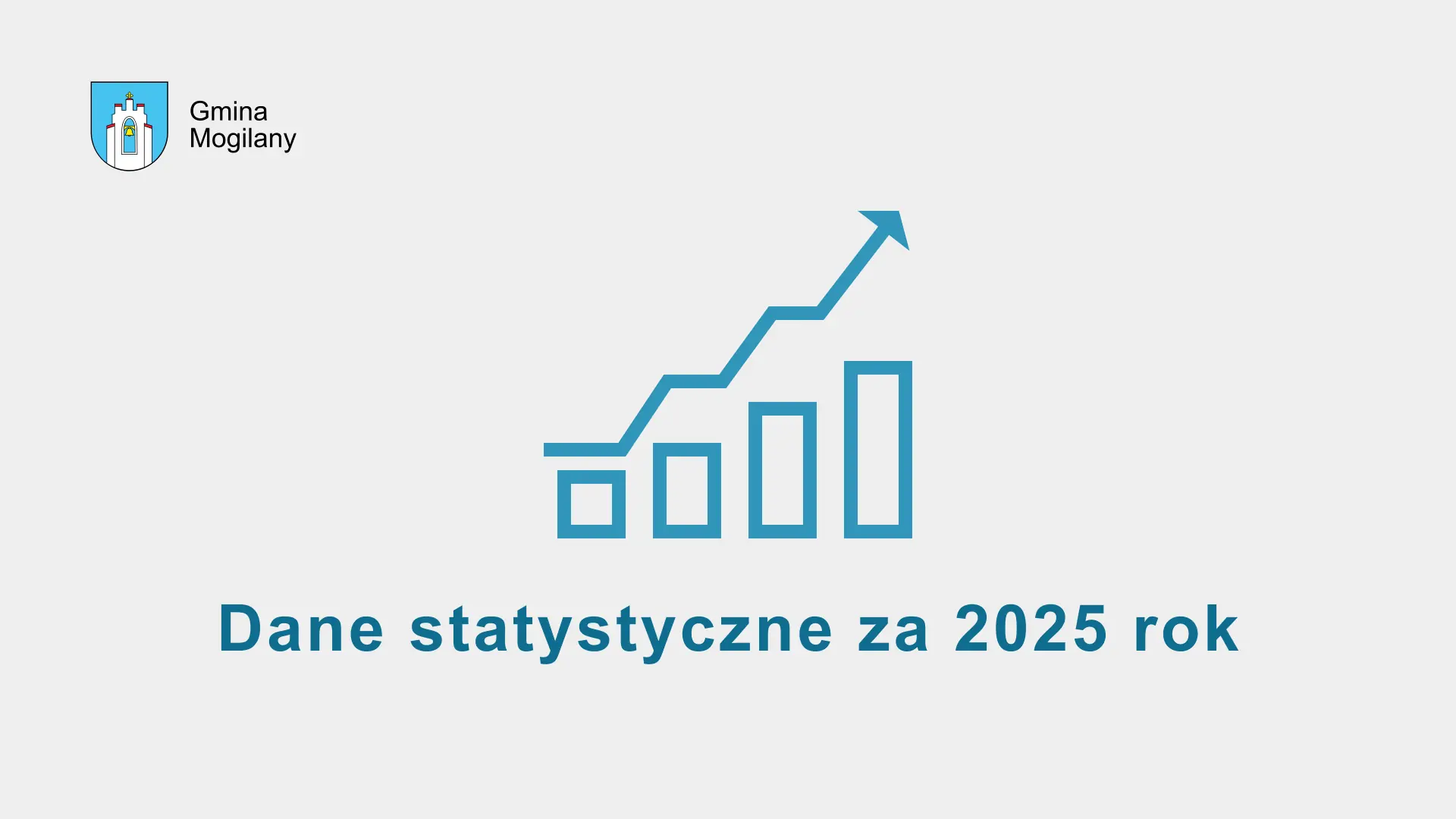 Grafika z wykresami i napis: dane statystyczne za 2025 rok